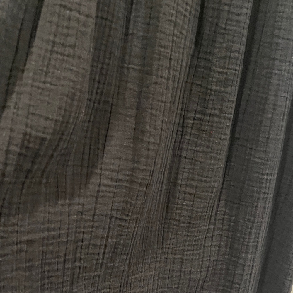 H&M Black V-neck Maxi Dress with Flutter Sleeves - Picture 5 of 7